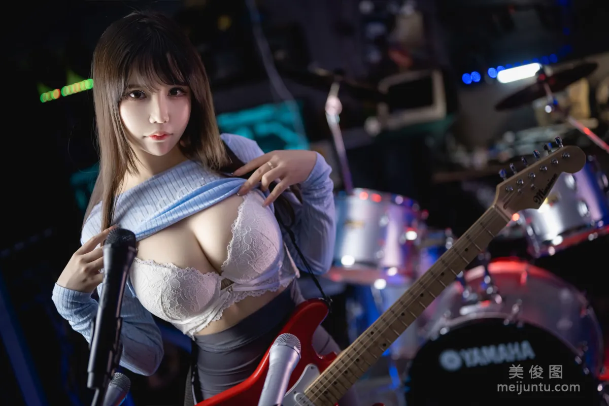 [網紅COSER] 二次元妹子抱走莫子aa - 吉他妹妹 6