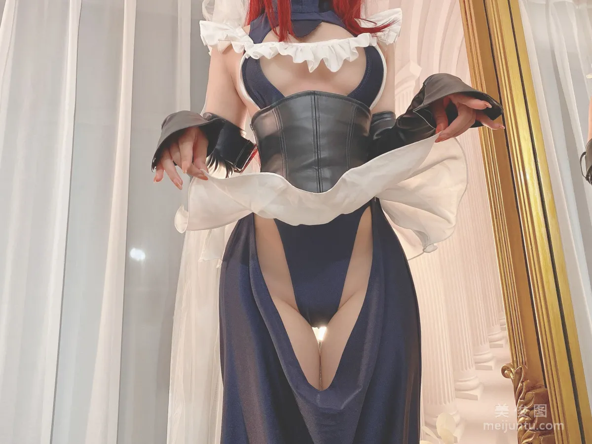 [網紅COSER] 一北亦北 - 斯卡哈同人女仆 8