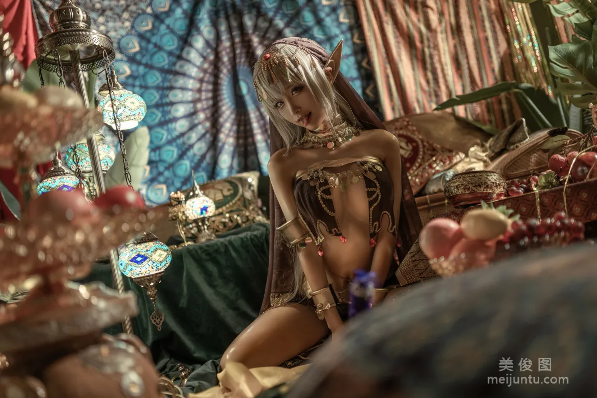 [網紅COSER] 動漫博主蠢沫沫 - 黑獸 17
