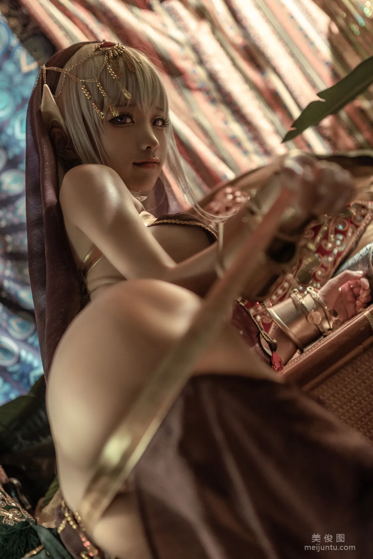 [網紅COSER] 動漫博主蠢沫沫 - 黑獸 28