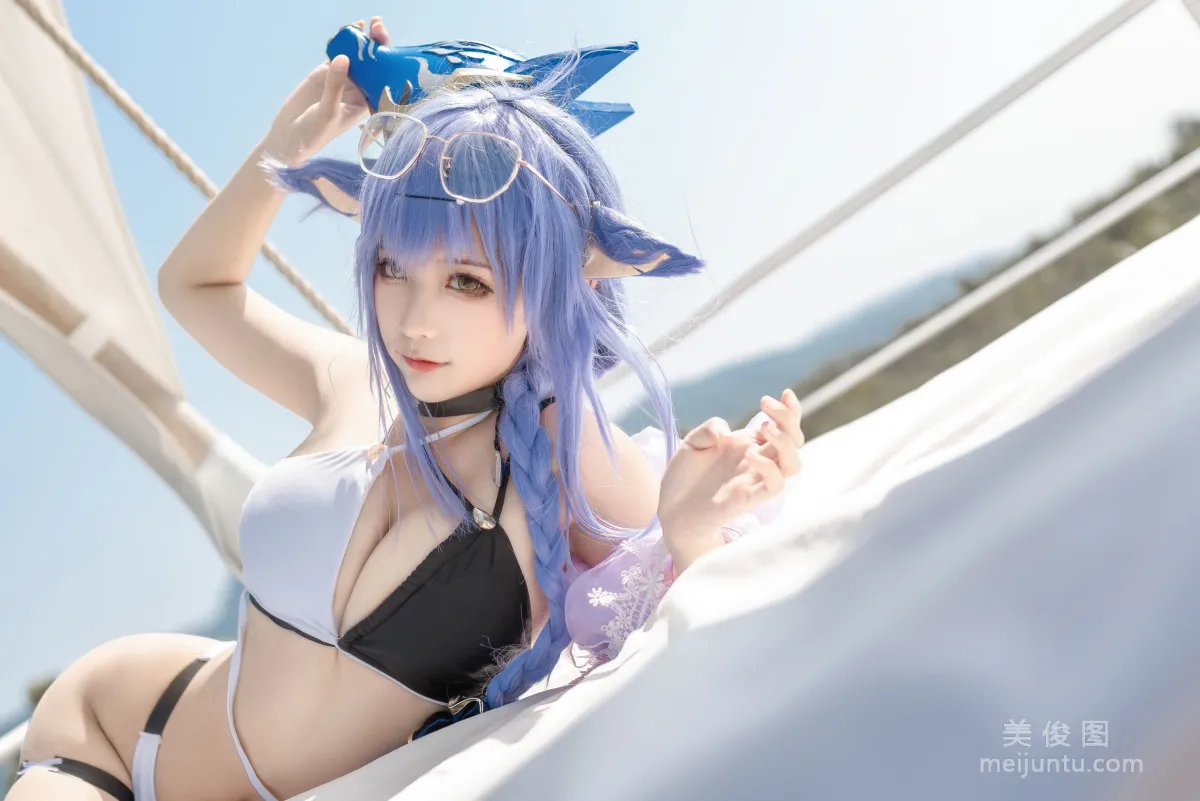 [網紅COSER] 動漫博主蠢沫沫 - 童の假日 士佐 11