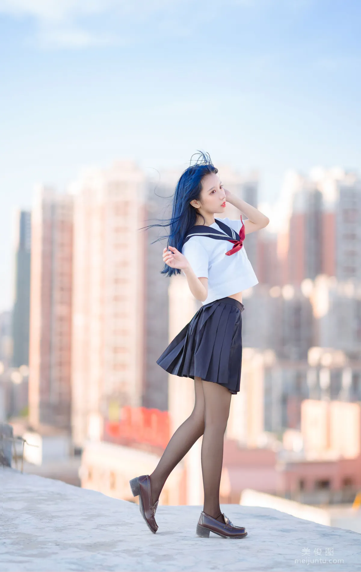 [網紅COSER] 動漫博主果咩醬w - JK 14