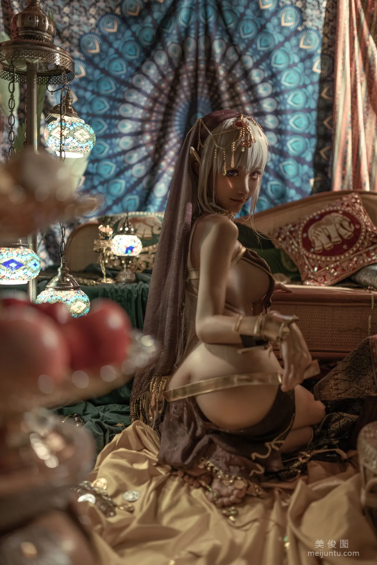 [網紅COSER] 動漫博主蠢沫沫 - 黑獸 23
