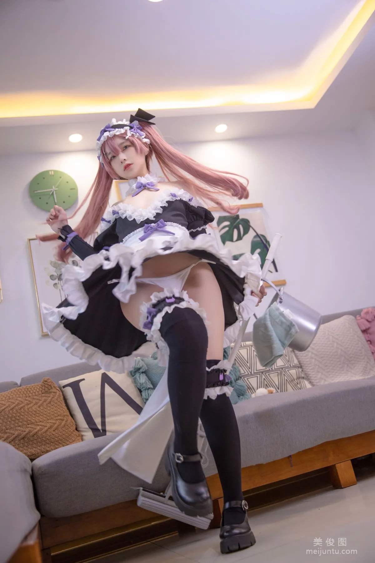 [網紅COSER] 動漫博主G44不會受傷 - lade女仆 16