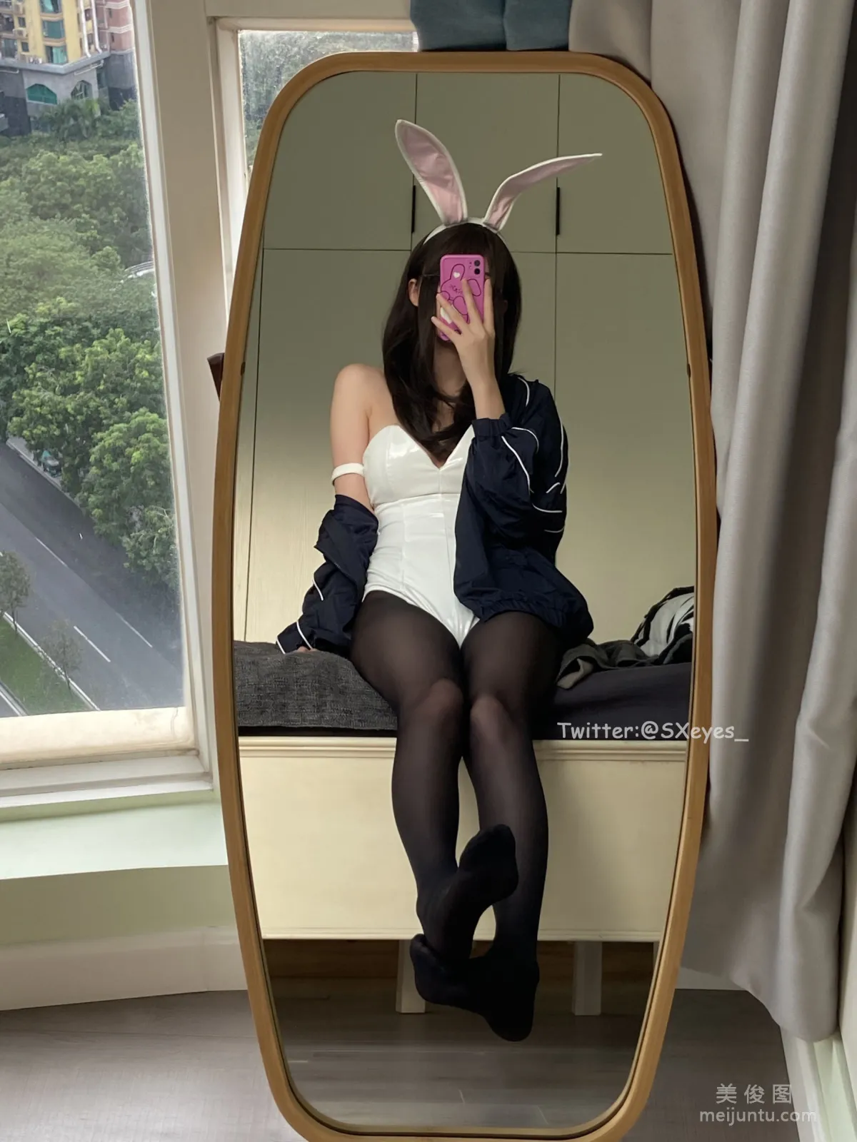 [网红COSER] 萌妹子眼酱大魔王w - 黑丝兔女郎5