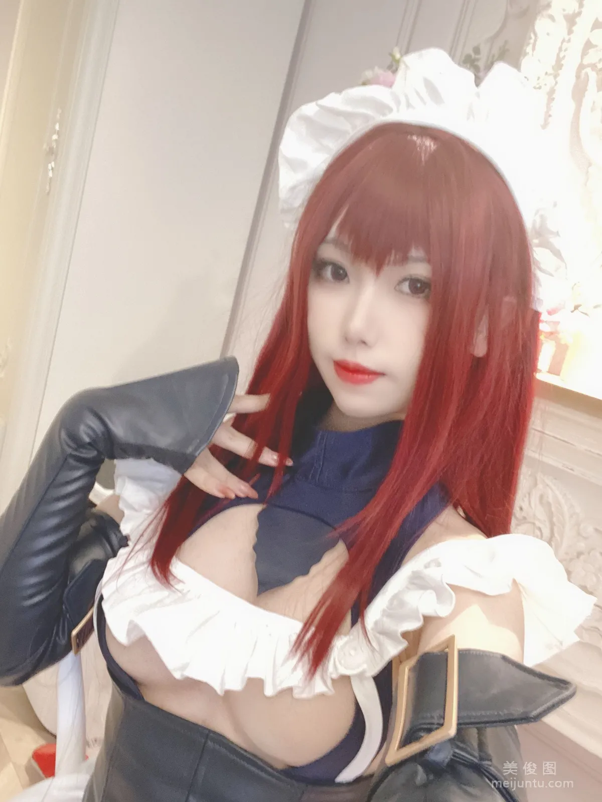 [網紅COSER] 一北亦北 - 斯卡哈同人女仆 23