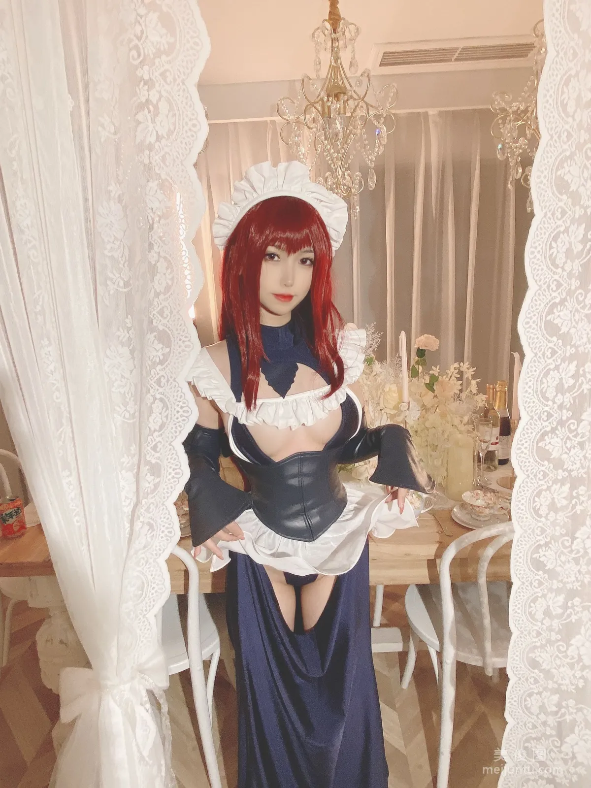 [網紅COSER] 一北亦北 - 斯卡哈同人女仆 15