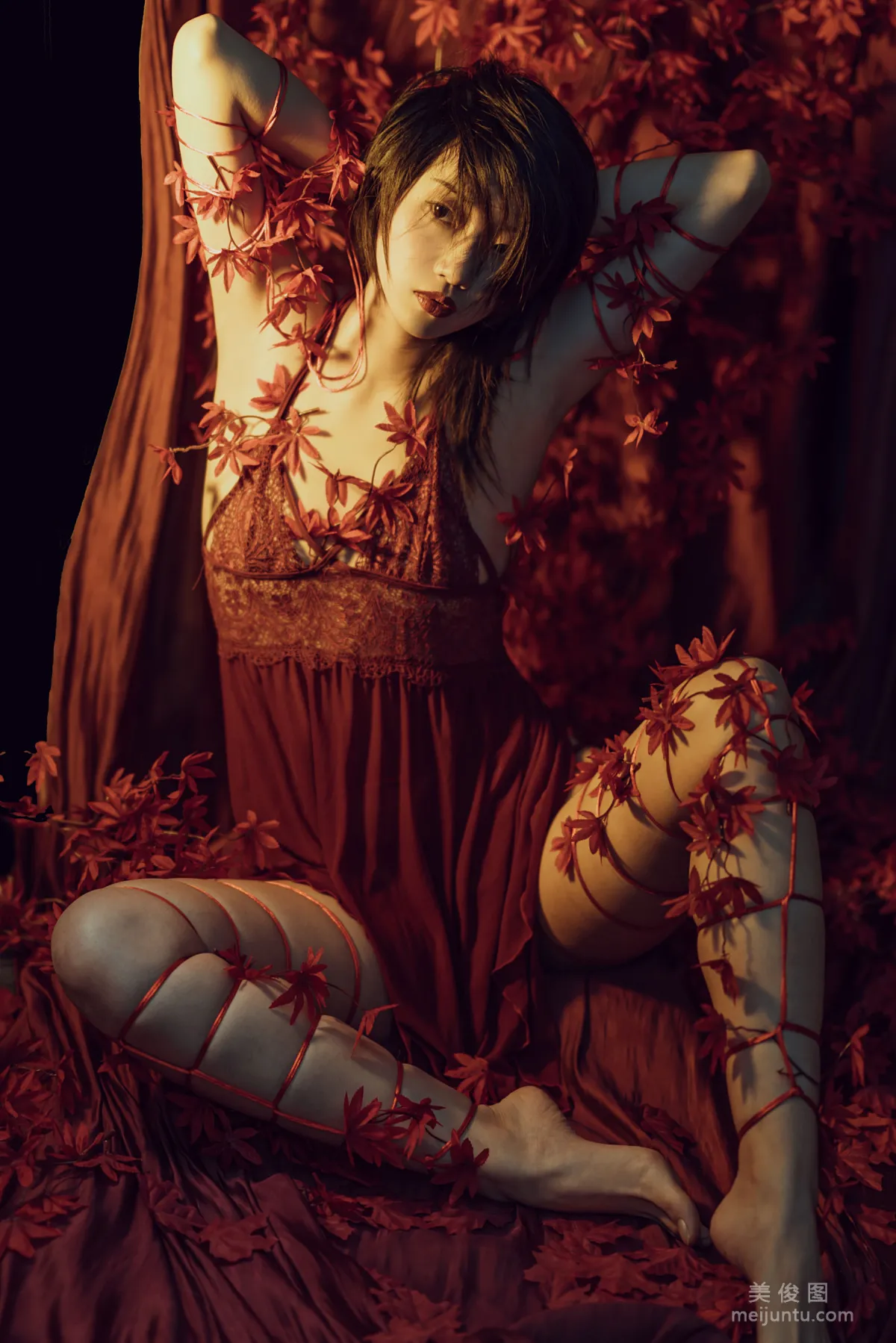 [網紅COSER] 雲溪溪 - 花與繩 58
