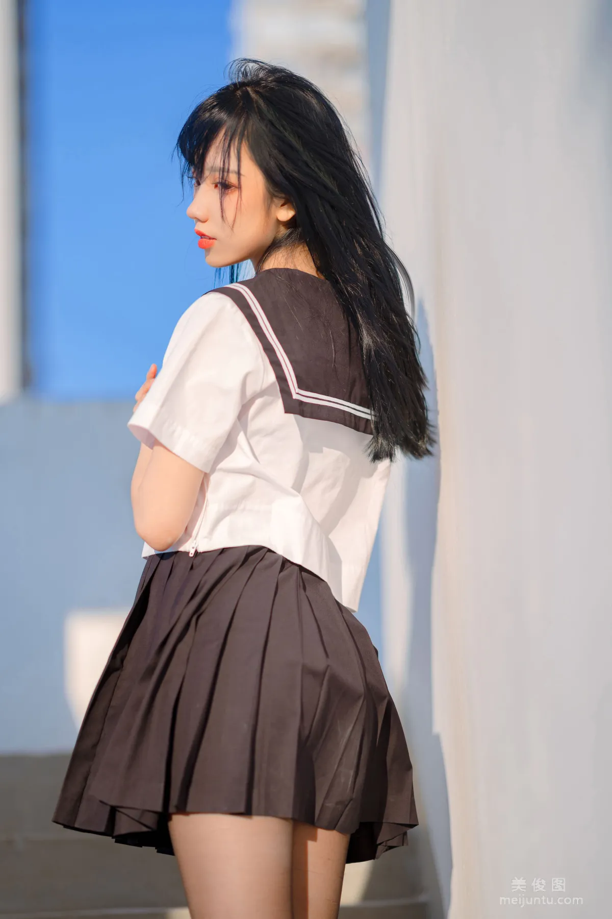 [網紅COSER] 動漫博主果咩醬w - JK 24