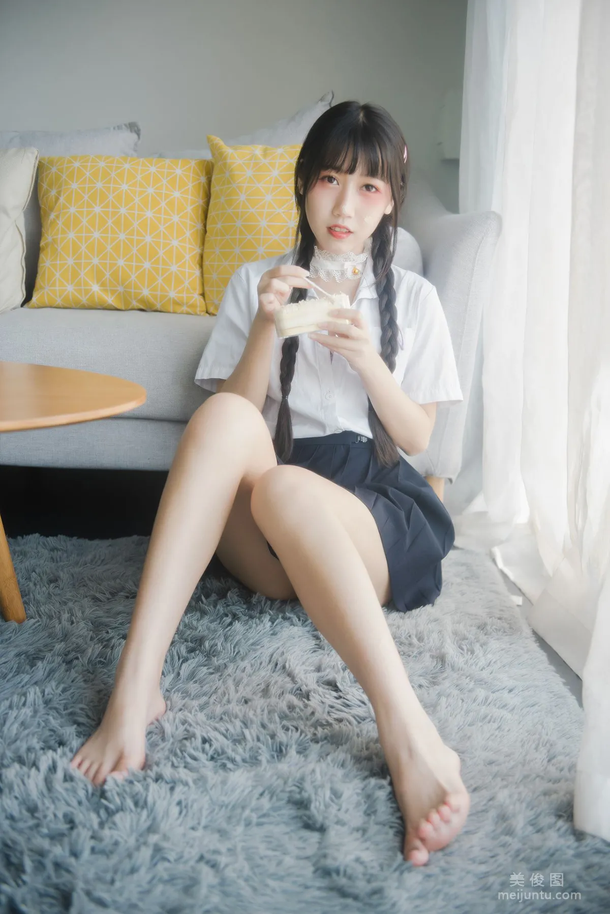 [網紅COSER] 微博人氣Coser不呆貓 - 奶油少女 4