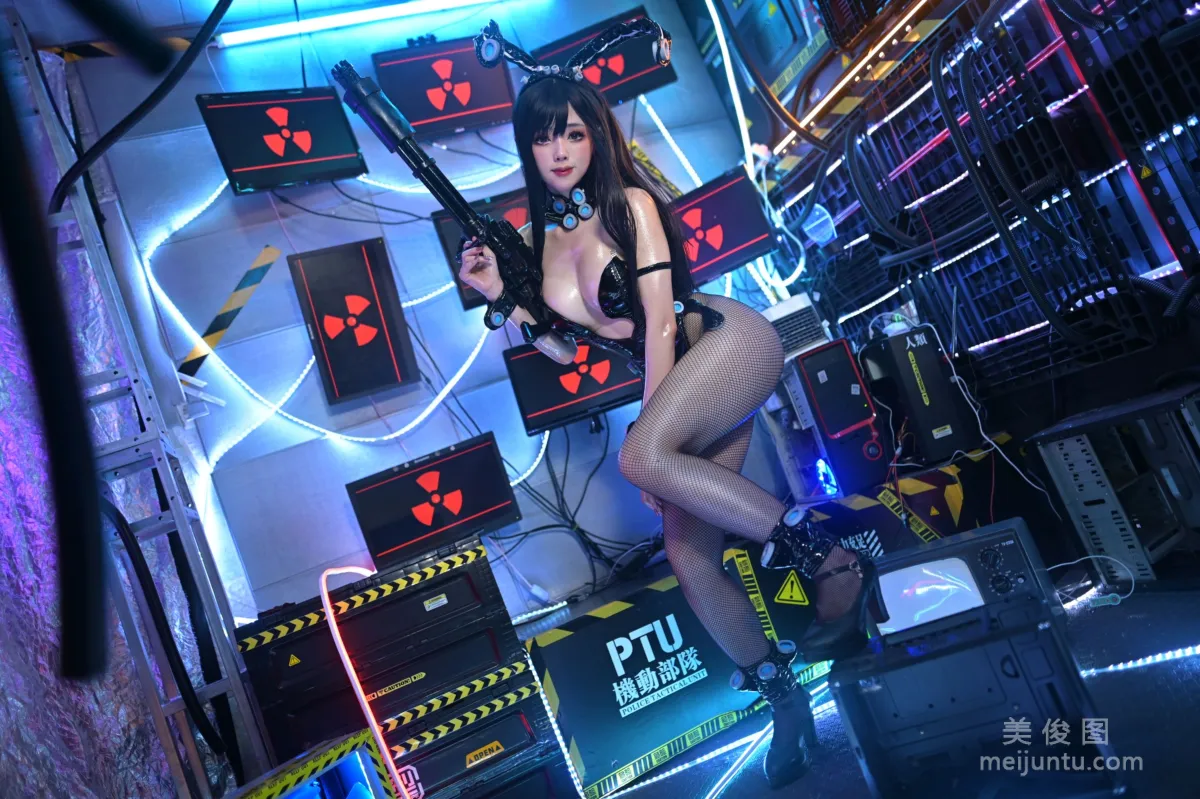 [網紅COSER] 钛合金大粑粑 - 殺戮都市兔女郎 19