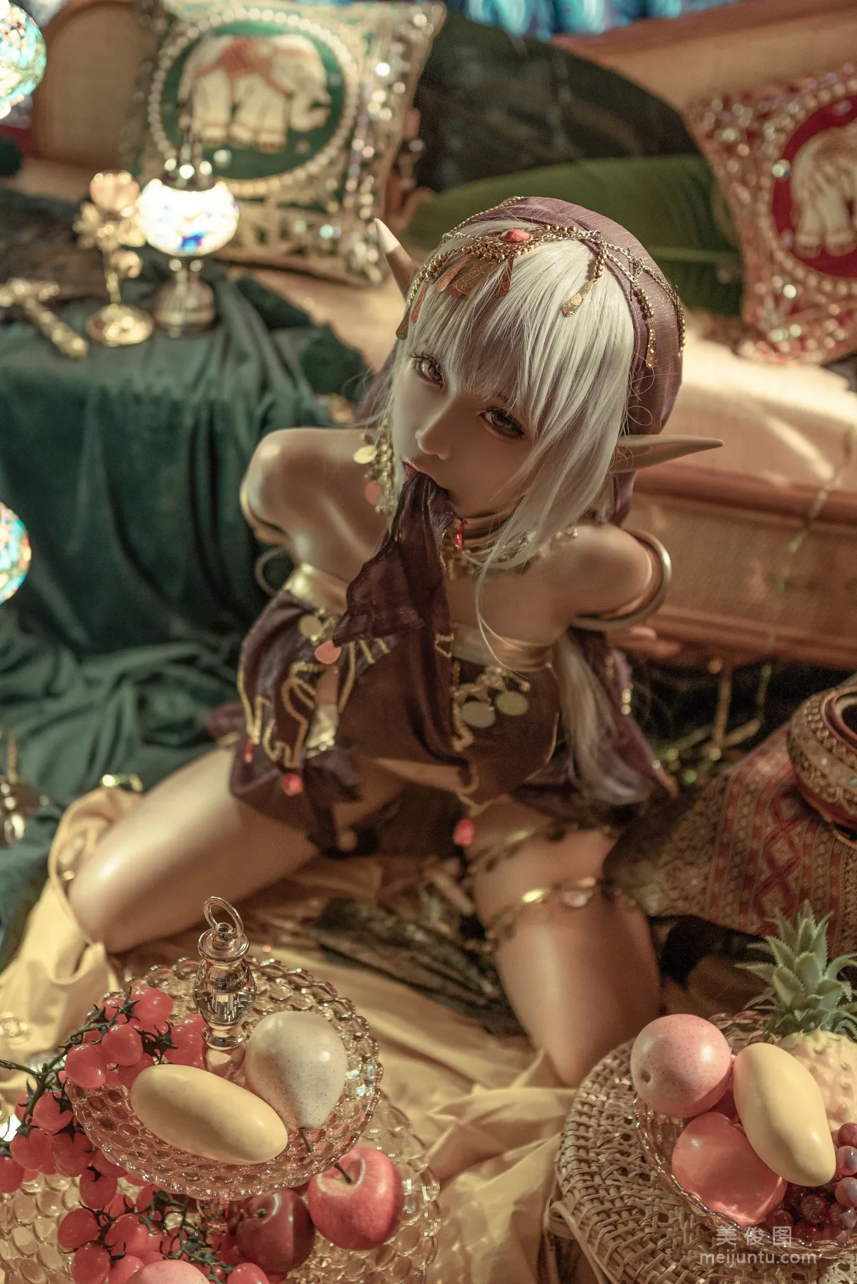 [網紅COSER] 動漫博主蠢沫沫 - 黑獸 30