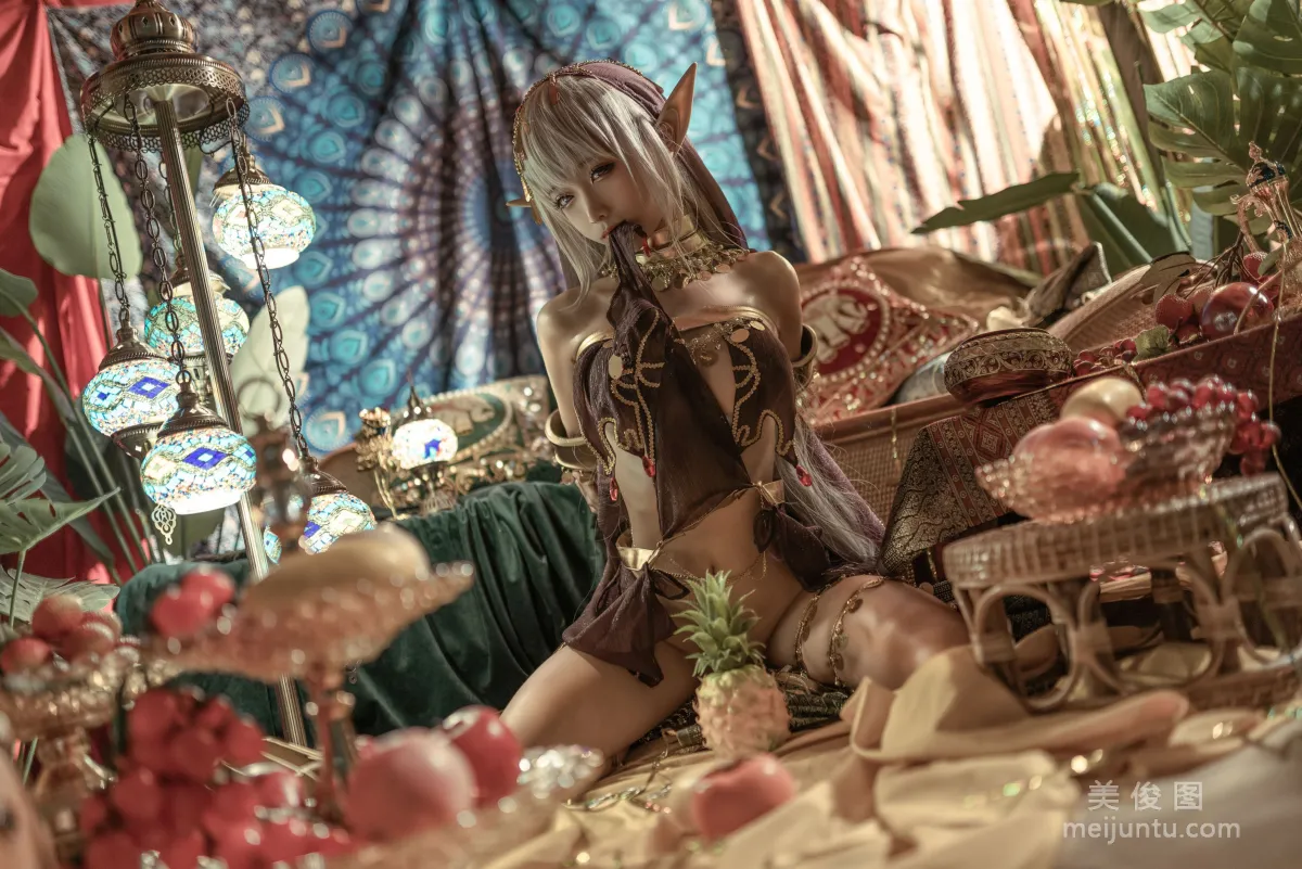 [網紅COSER] 動漫博主蠢沫沫 - 黑獸 31