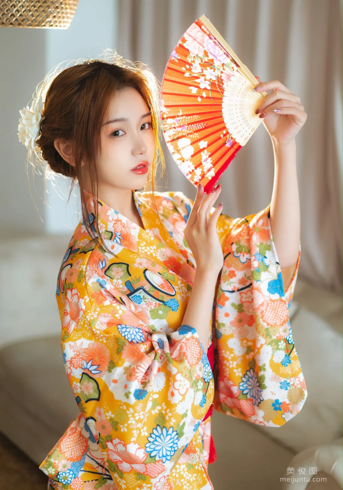 [網紅COSER] 一北亦北 - 和服泳裝 4