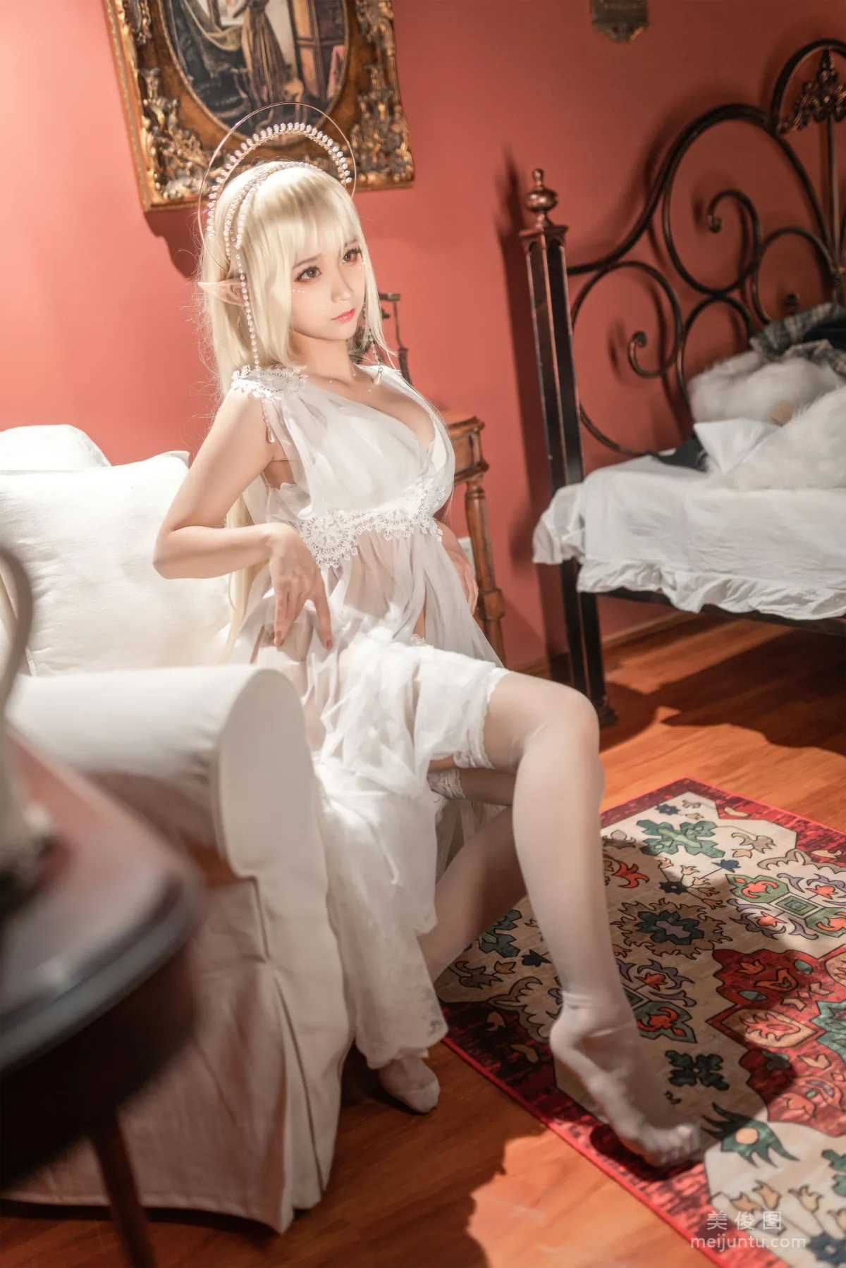[網紅COSER] 動漫博主蠢沫沫 - 尖耳國度 紗精靈 3