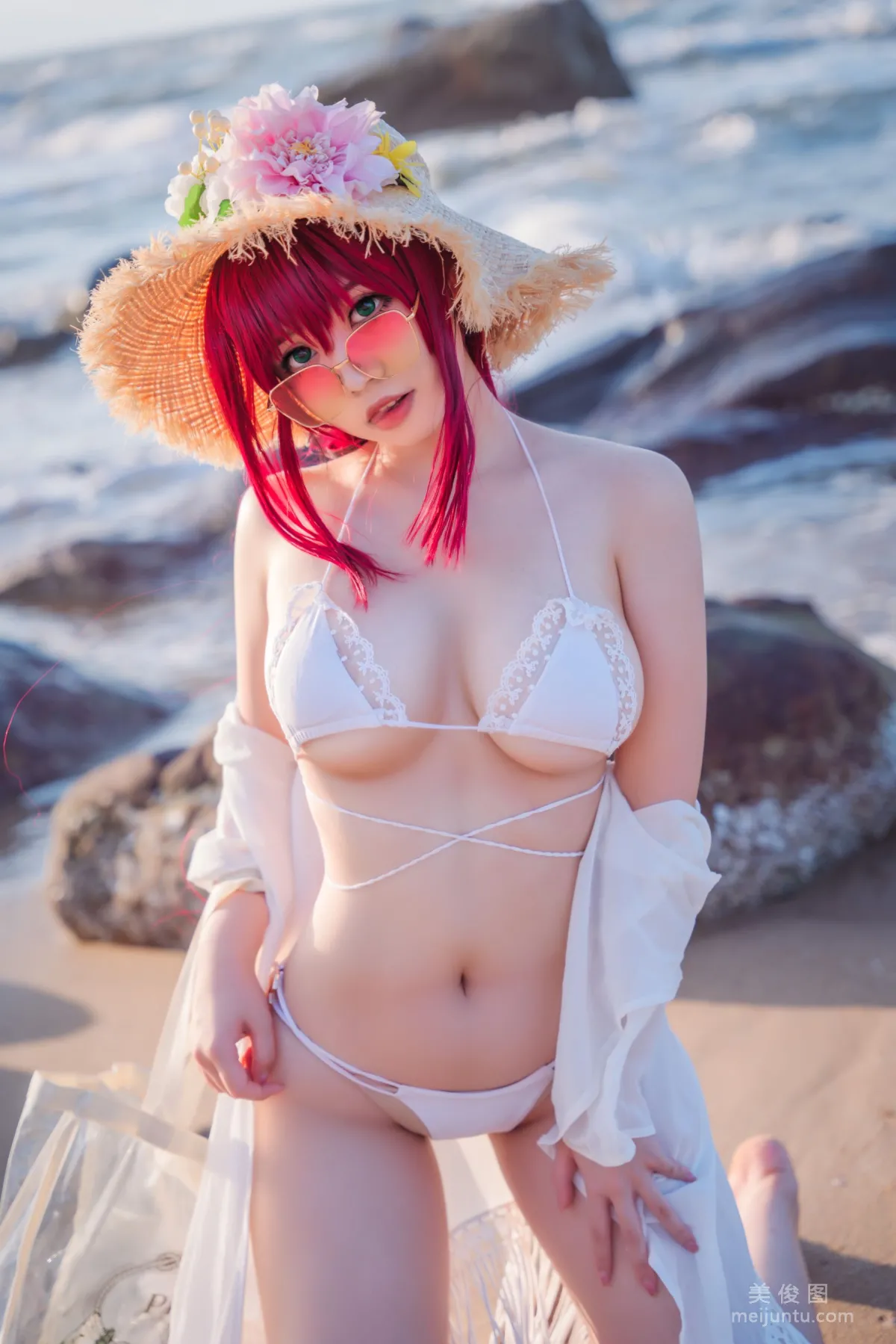 [網紅COSER] 啊日日_Ganlory - 絮庫夫泳裝 7