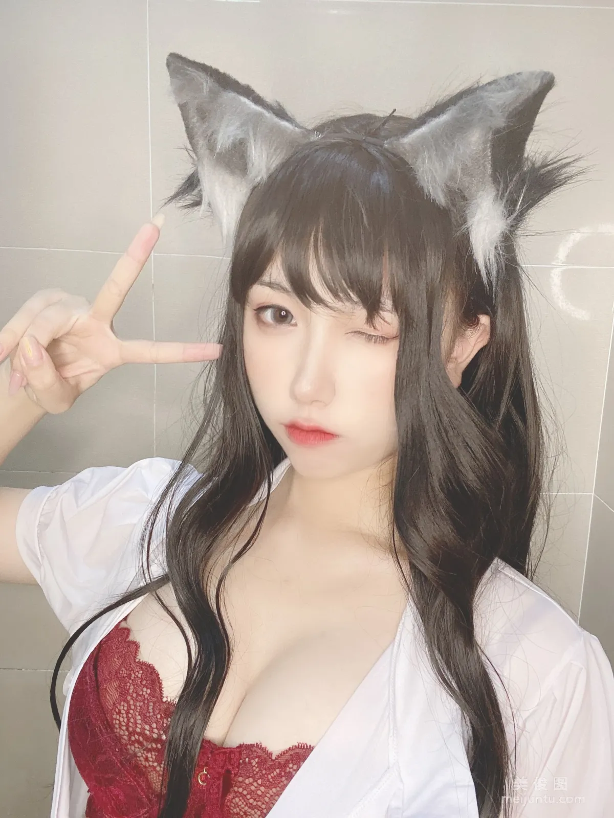 [網紅COSER] 芋圓侑子SJ_ - 獸娘風俗店 1