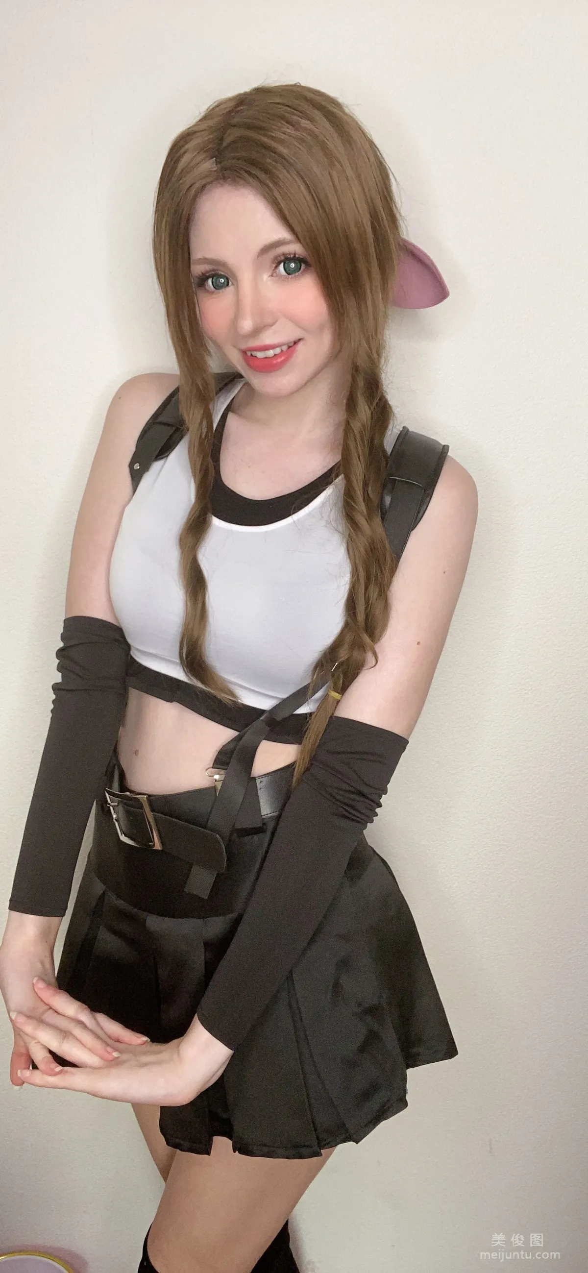 [網紅COSER] Peach milky - Aerith Tifa Swap 23