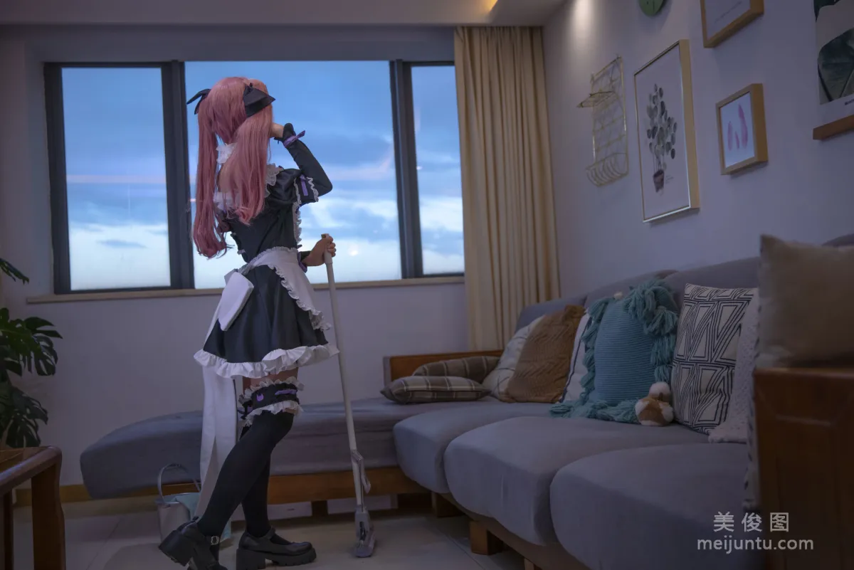 [網紅COSER] 動漫博主G44不會受傷 - lade女仆 18