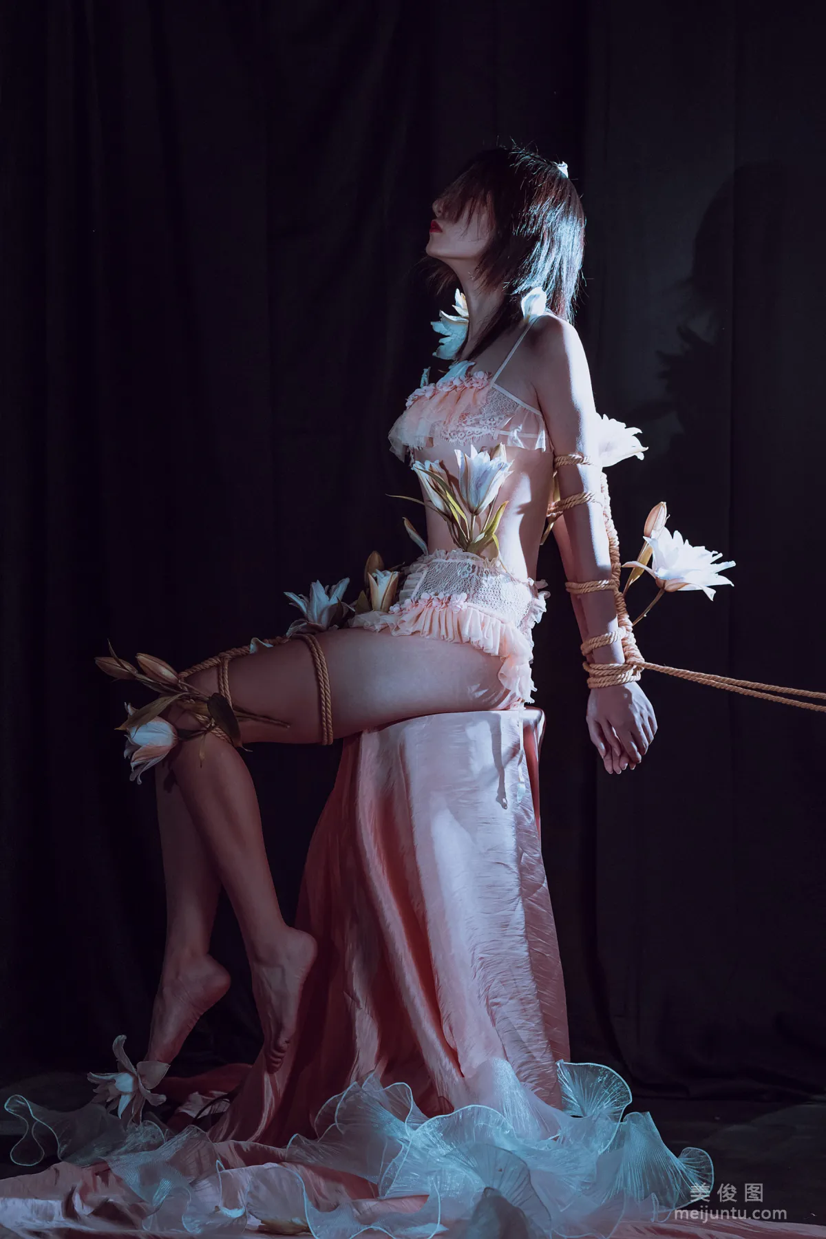 [網紅COSER] 雲溪溪 - 花與繩 21