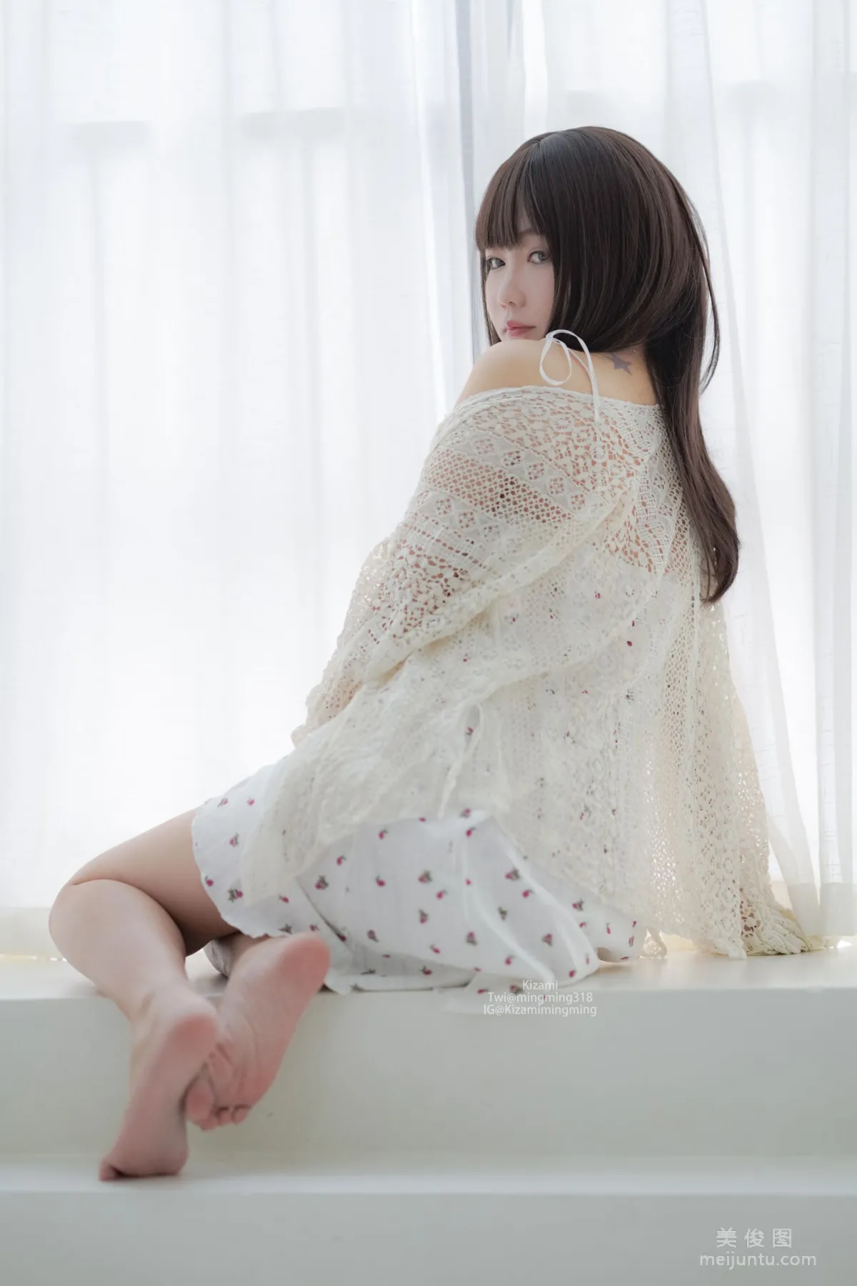 [銘銘Kizami] fantia 2021.09 针织衫+睡衣系列1