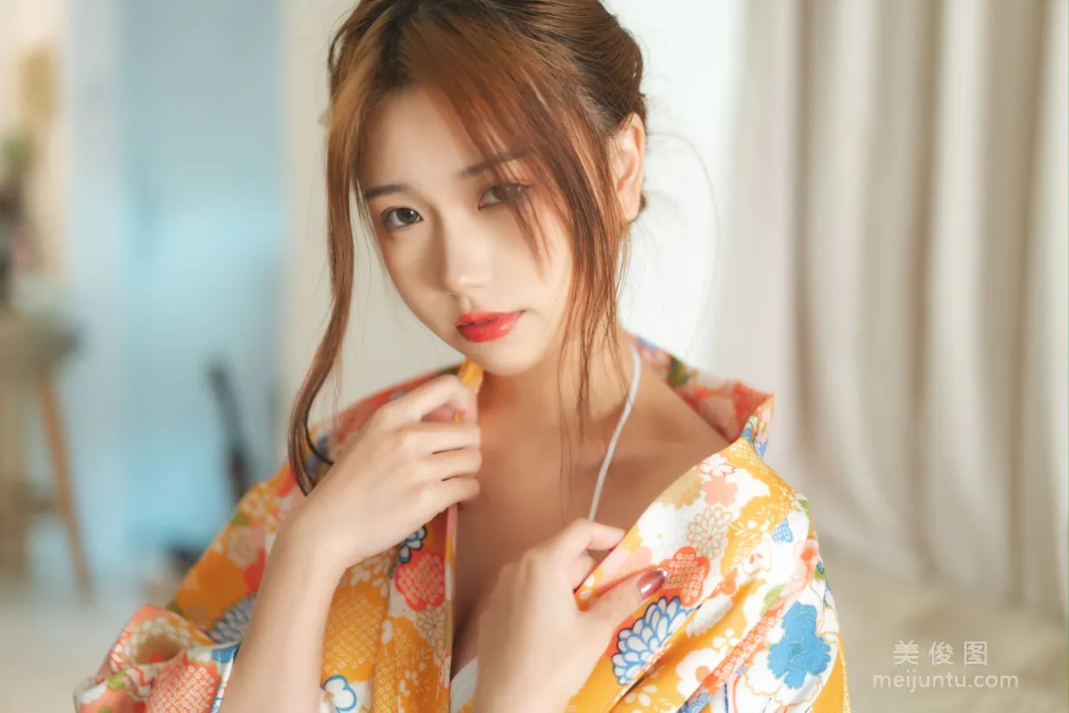 [網紅COSER] 一北亦北 - 和服泳裝 7