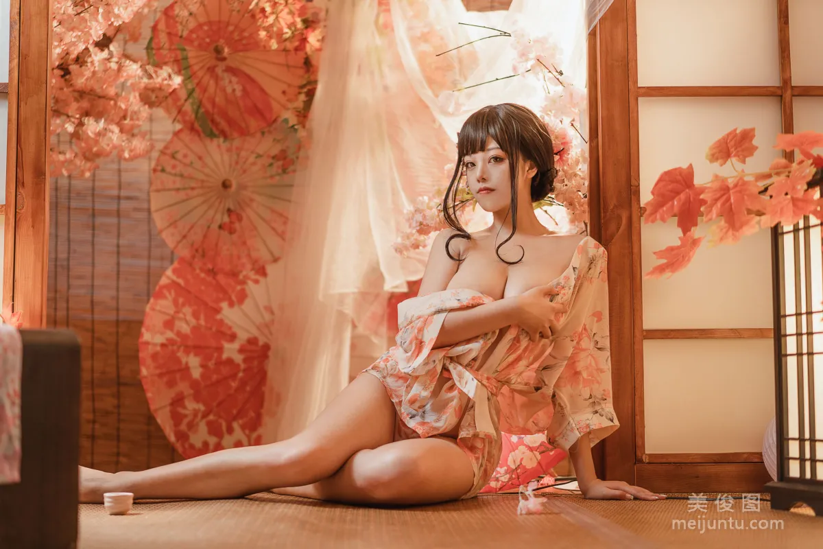 [網紅COSER] 萌系小姐姐蜜汁貓裘 - 浴娘2 3