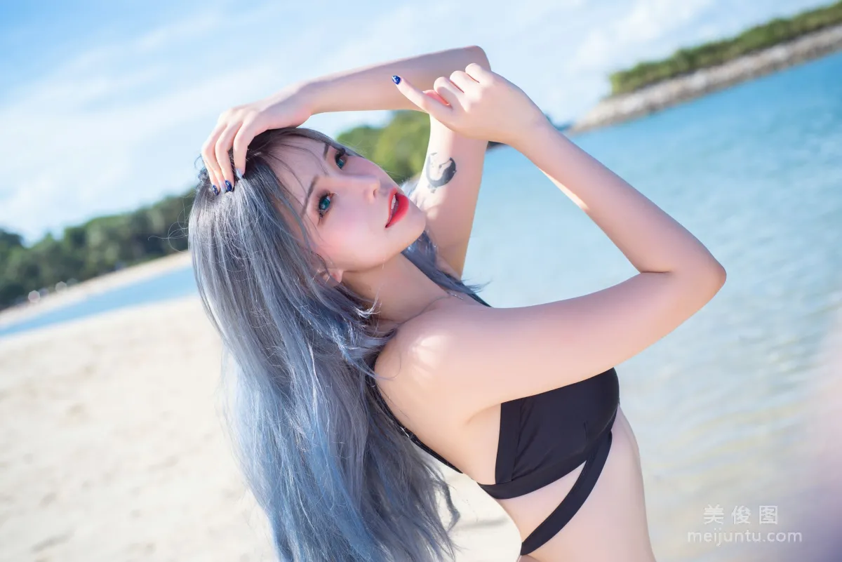 [網紅COSER] 花リリ(Plant Lily) - Beach lily 13