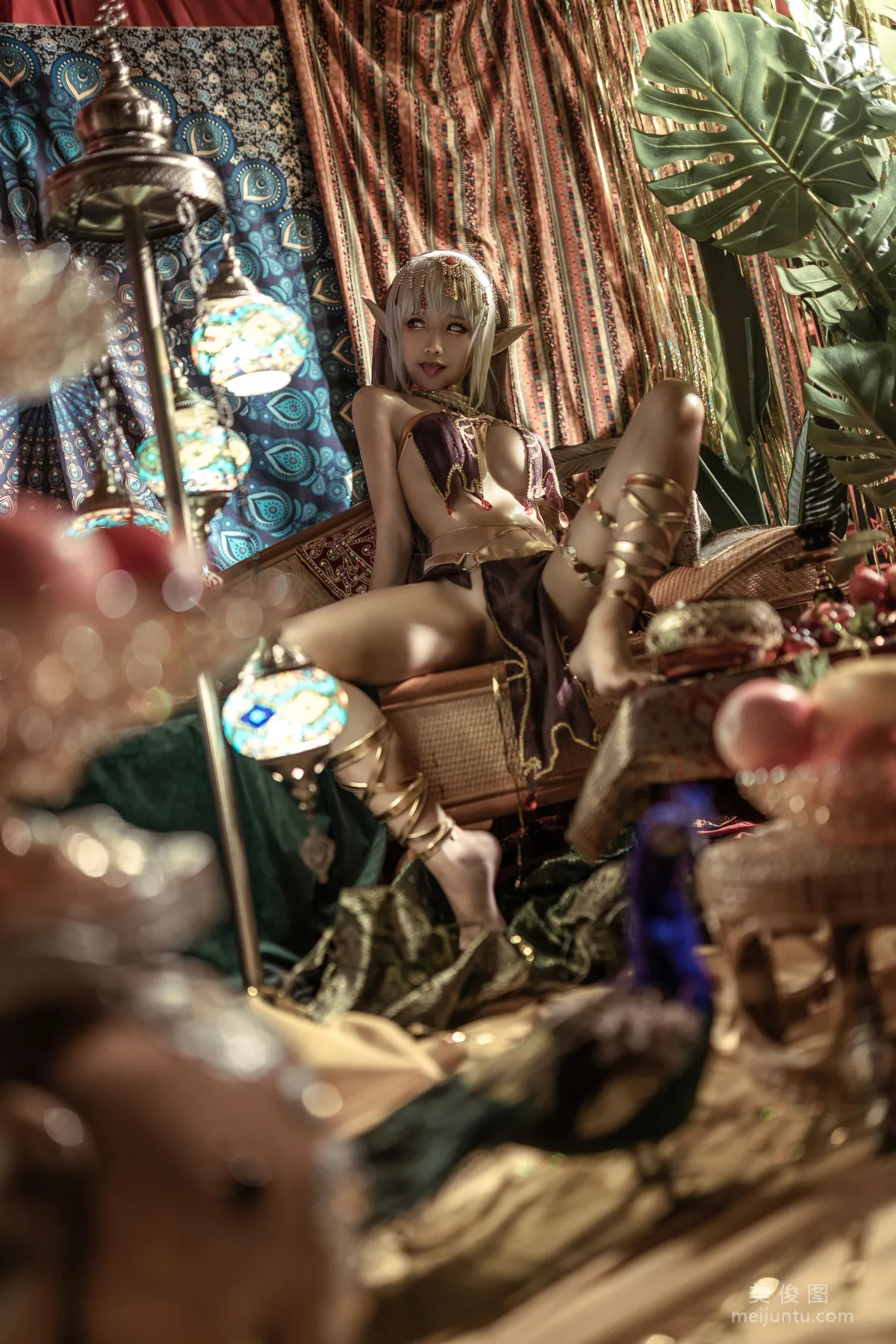 [網紅COSER] 動漫博主蠢沫沫 - 黑獸 13