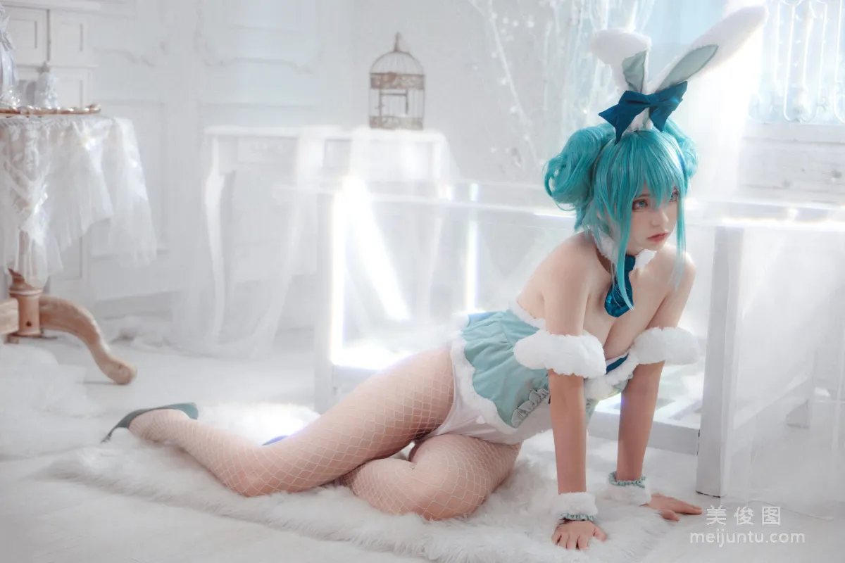 [网红COSER] 疯猫ss - miku初音兔女郎10