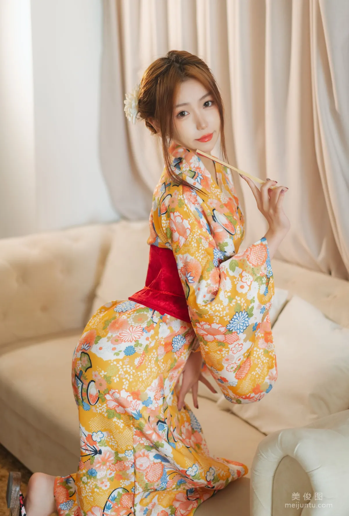 [網紅COSER] 一北亦北 - 和服泳裝 2