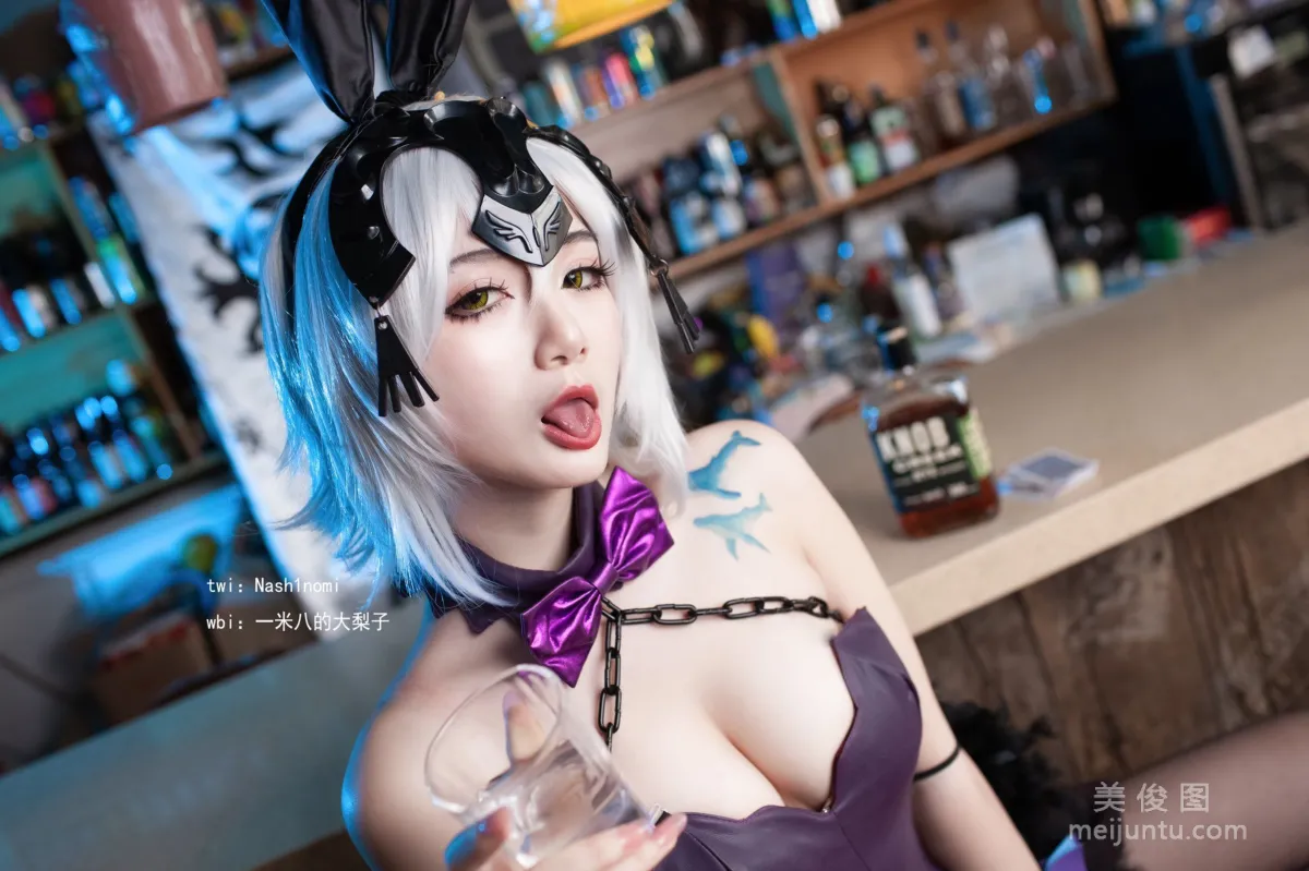 [網紅COSER] 一米八的大梨子 - 黑貞兔女郎 3