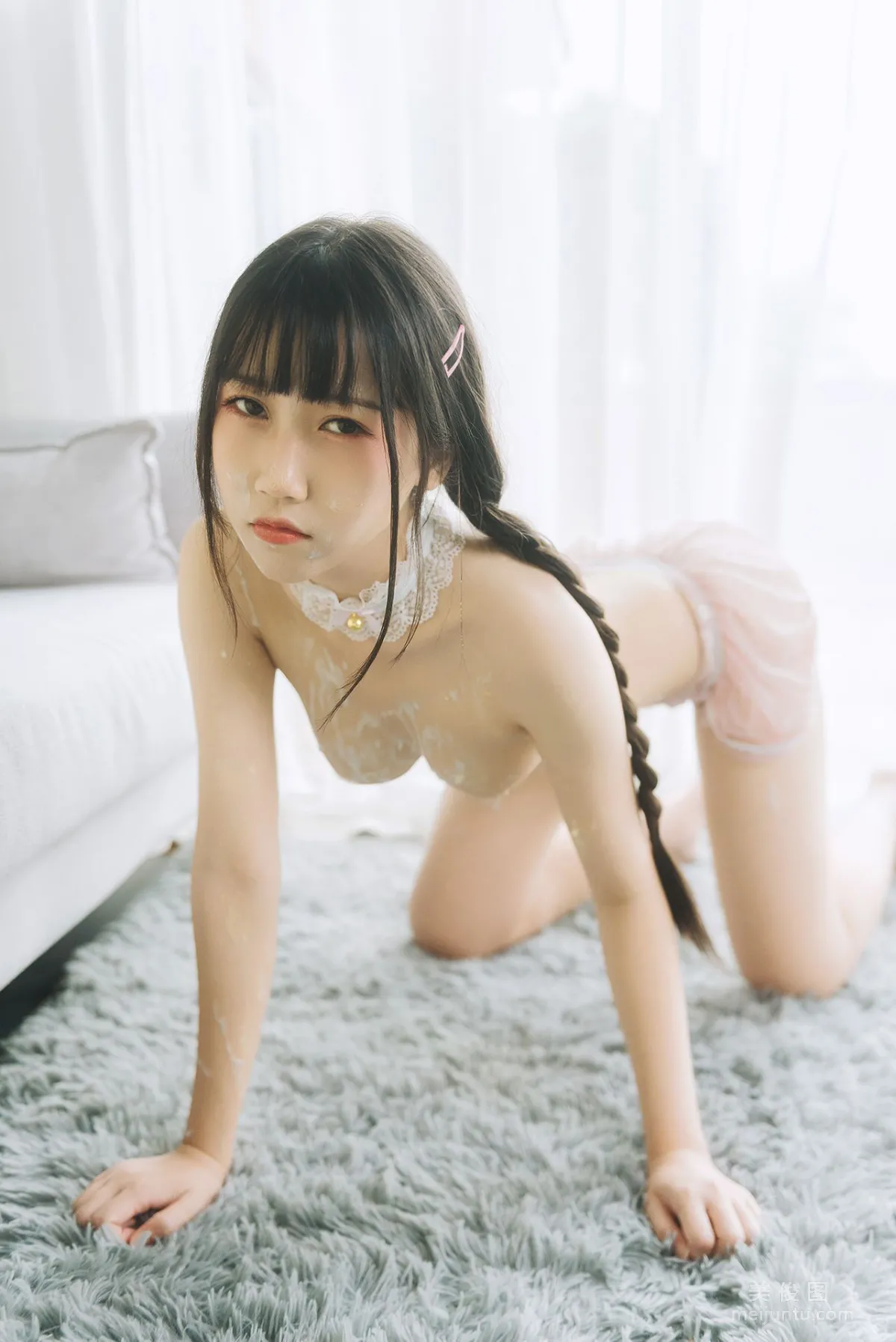 [網紅COSER] 微博人氣Coser不呆貓 - 奶油少女 57