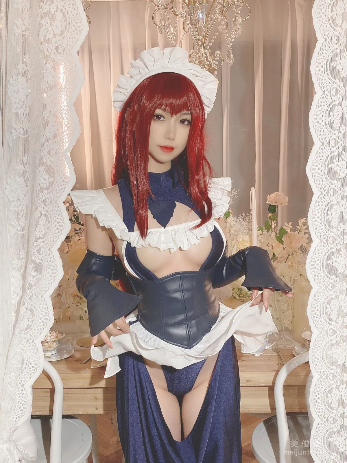 [網紅COSER] 一北亦北 - 斯卡哈同人女仆 14