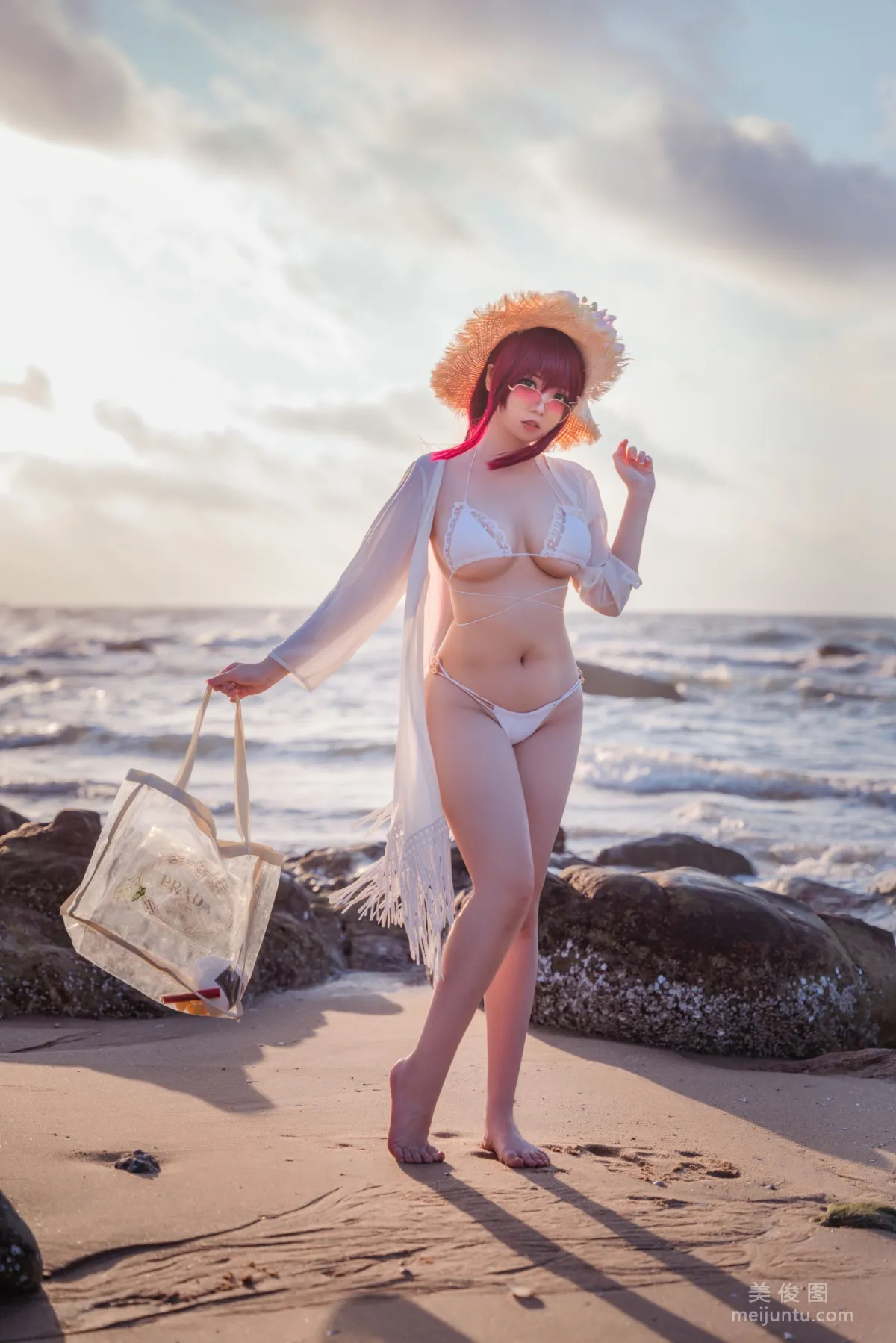 [網紅COSER] 啊日日_Ganlory - 絮庫夫泳裝 11