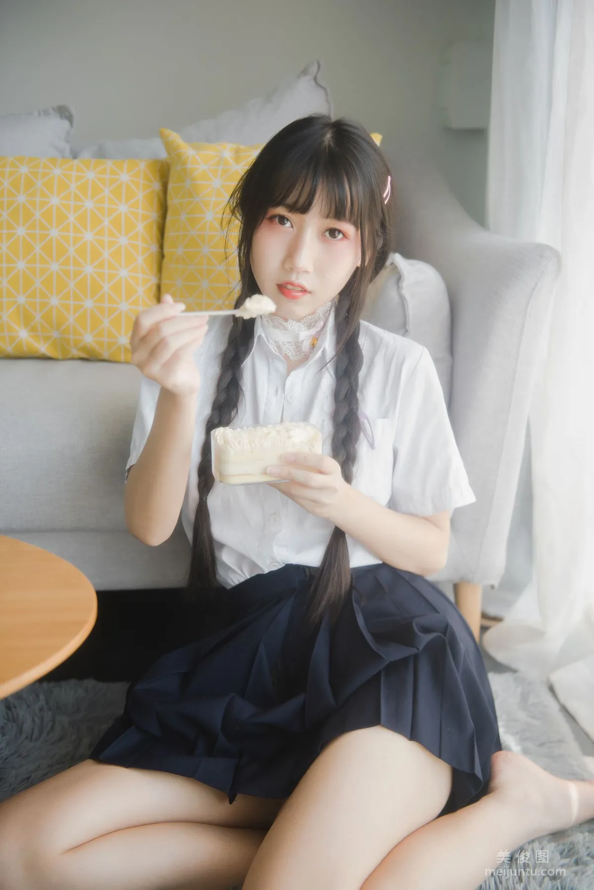 [網紅COSER] 微博人氣Coser不呆貓 - 奶油少女 3