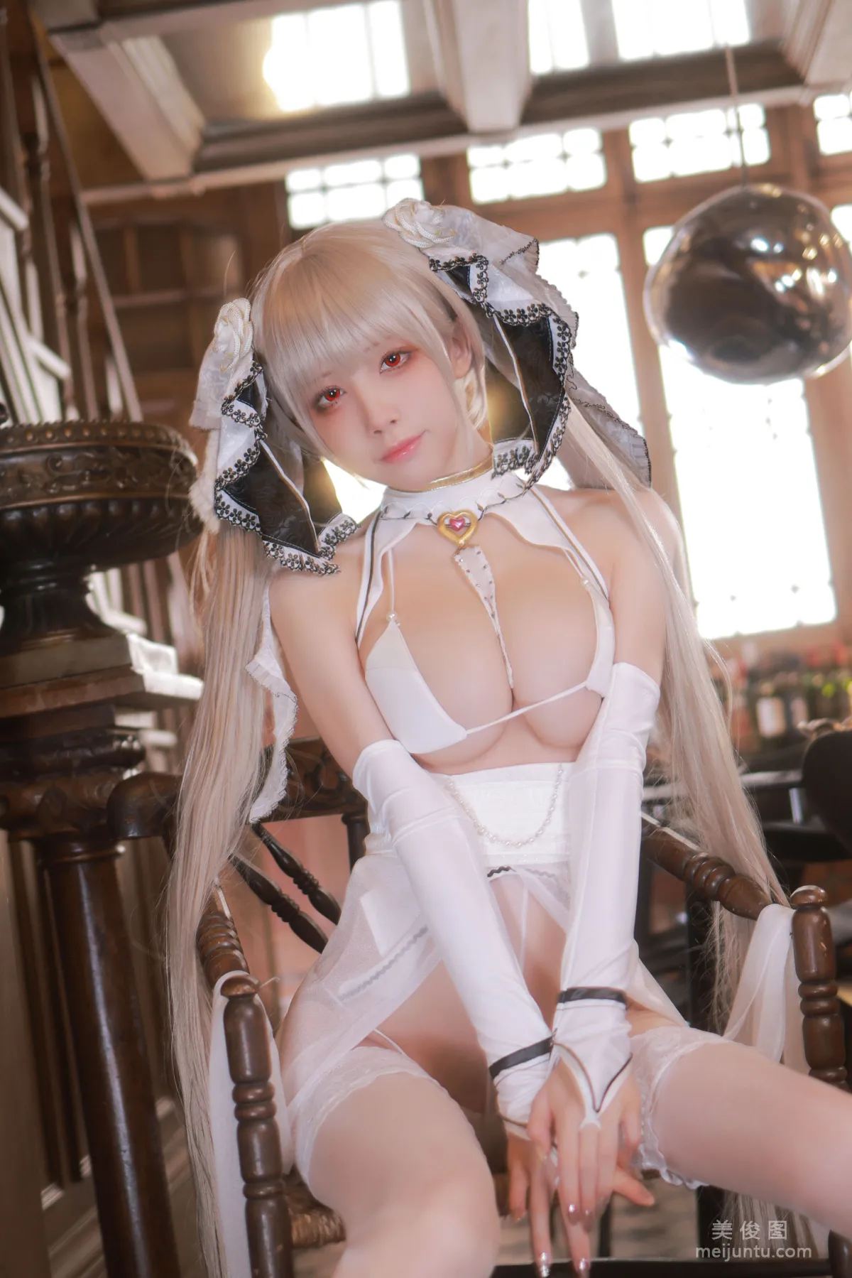 [網紅COSER] 動漫博主水淼aqua - 碧藍航線 可畏 禮服 6