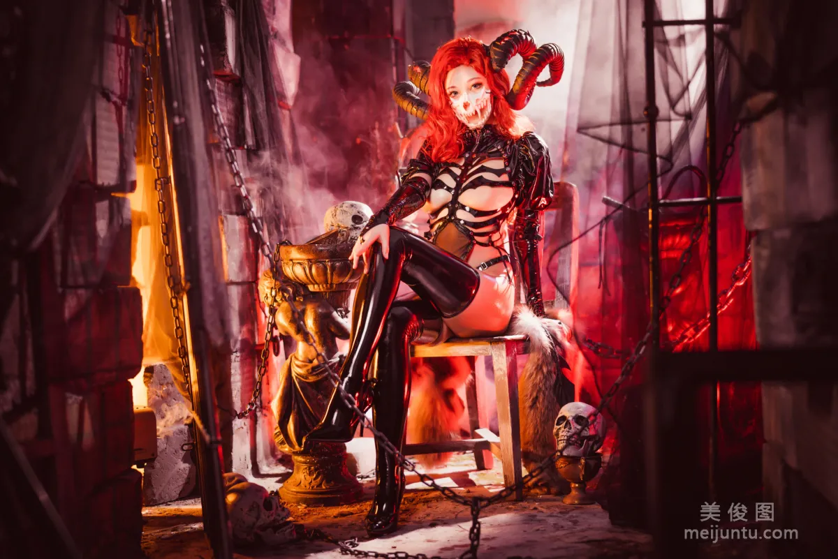 [網紅COSER] 萌系小姐姐蜜汁貓裘 - 骸骨 1