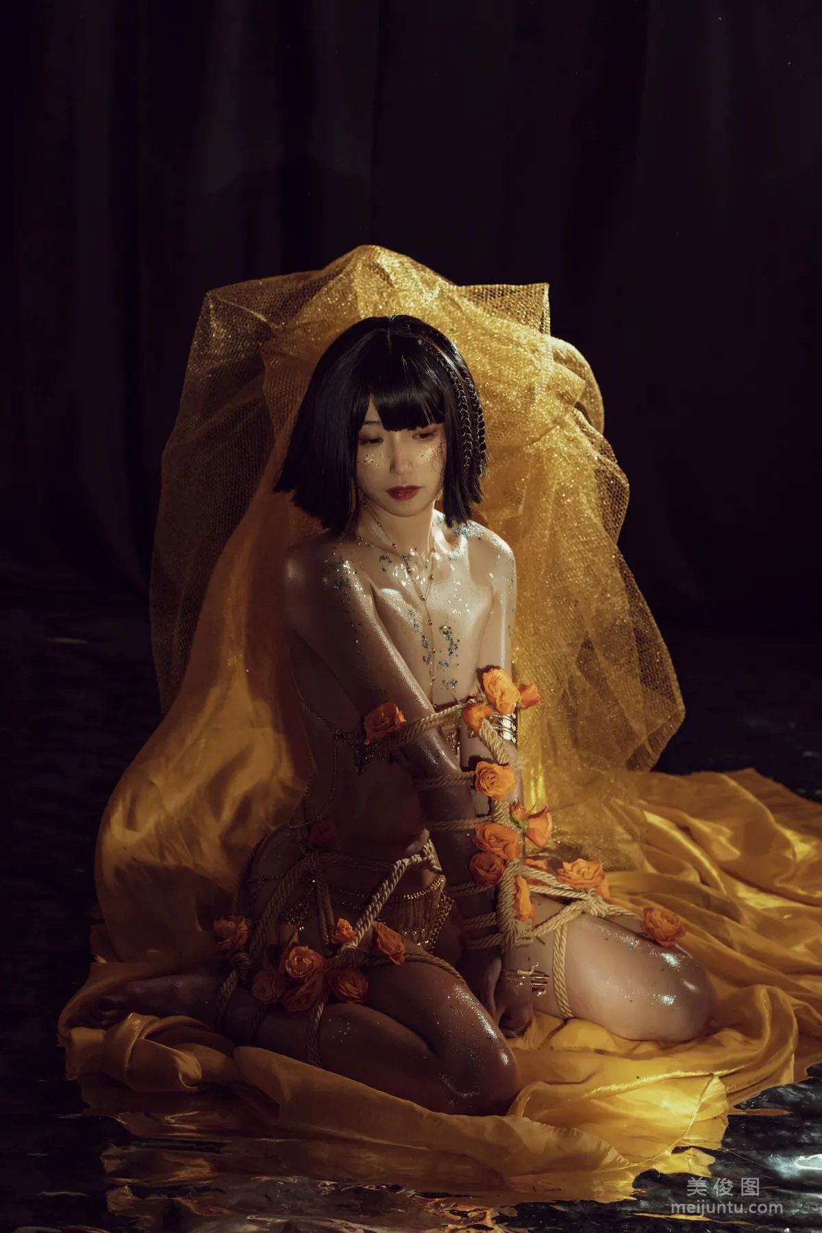 [網紅COSER] 雲溪溪 - 花與繩 27