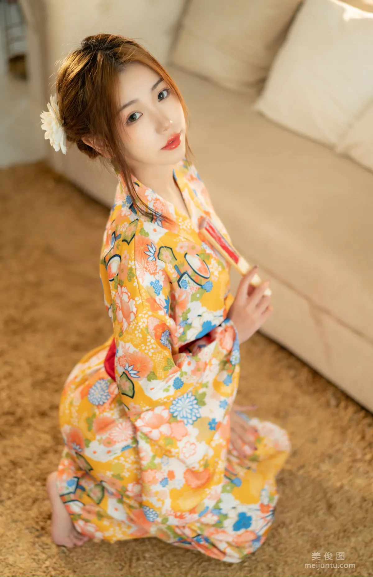 [網紅COSER] 一北亦北 - 和服泳裝 6