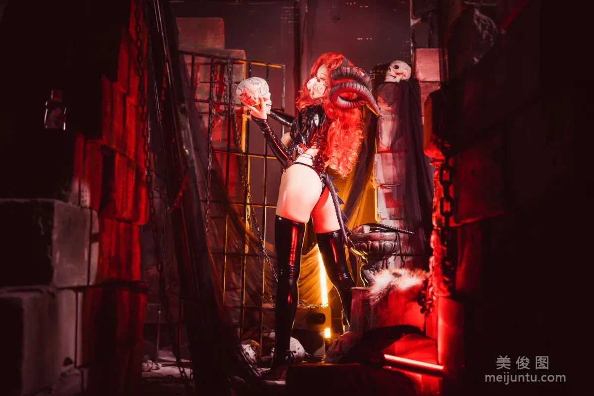 [網紅COSER] 萌系小姐姐蜜汁貓裘 - 骸骨 25