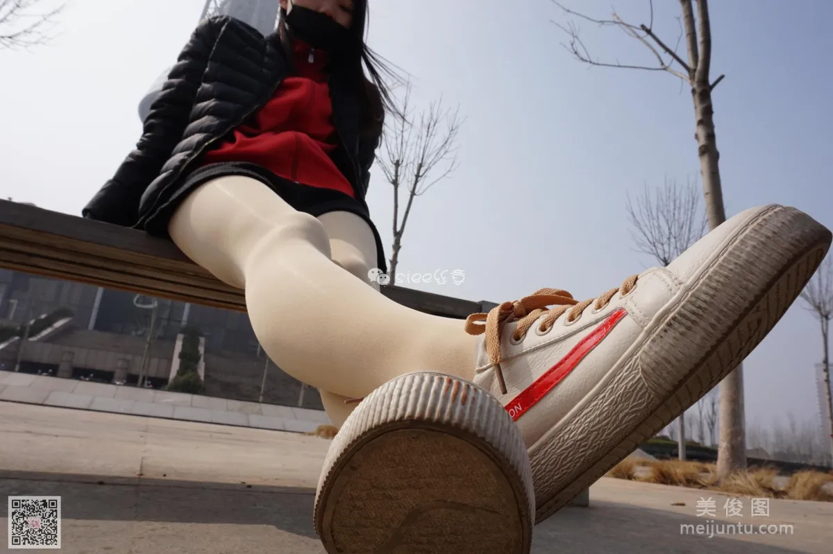 [丝意SIEE] No.062 琦琦 《肉丝白鞋最配》 写真集5