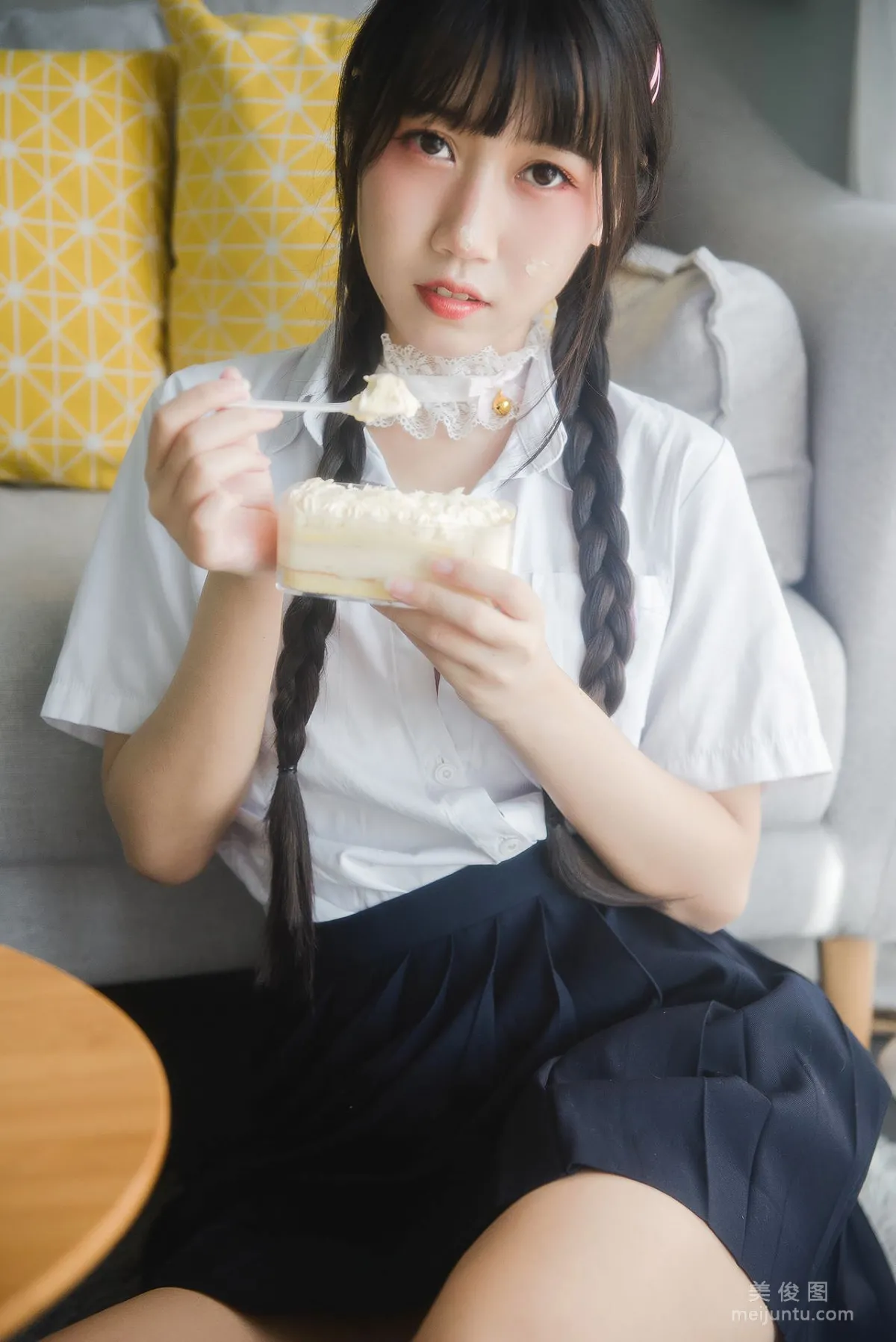 [網紅COSER] 微博人氣Coser不呆貓 - 奶油少女 5