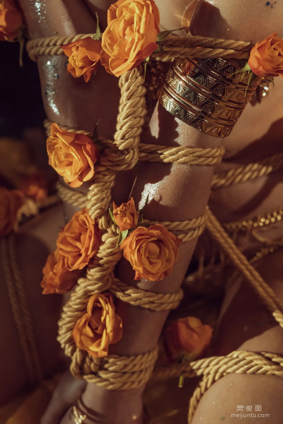 [網紅COSER] 雲溪溪 - 花與繩 32