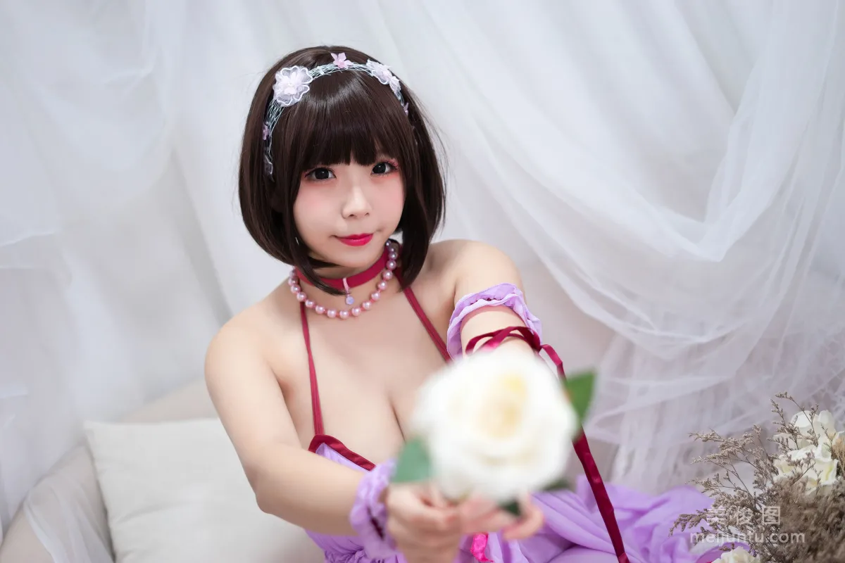[網紅COSER] 自閉顔球球(無顔小天使wy) - 加藤惠 20