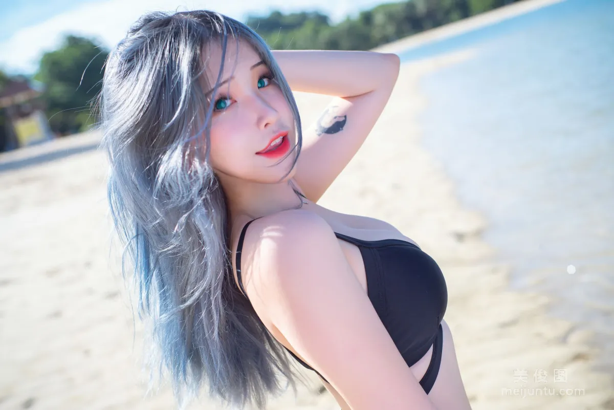 [網紅COSER] 花リリ(Plant Lily) - Beach lily 10