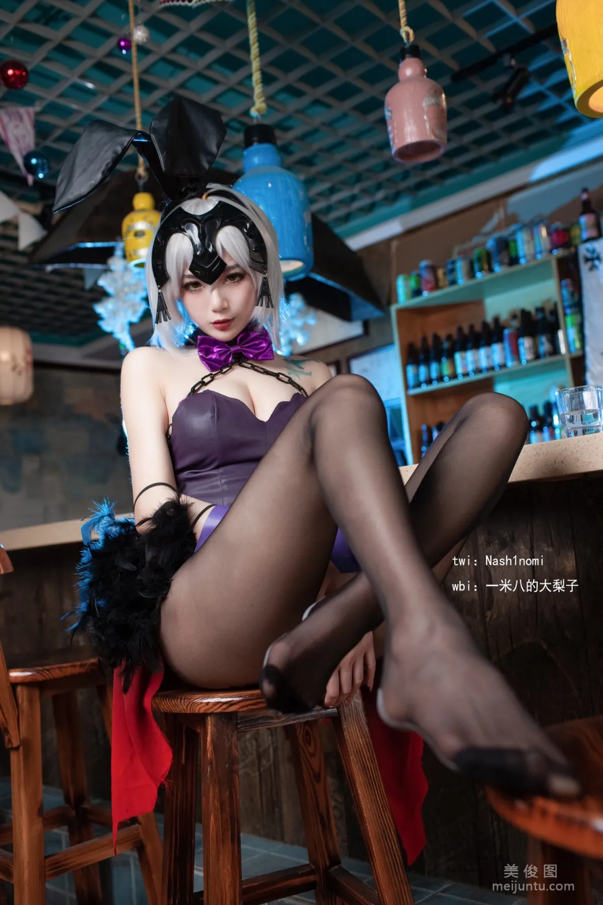 [網紅COSER] 一米八的大梨子 - 黑貞兔女郎 5