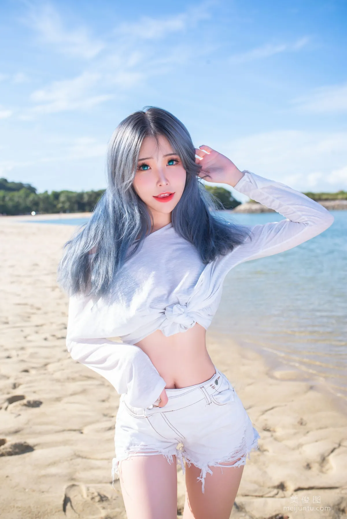 [網紅COSER] 花リリ(Plant Lily) - Beach lily 6