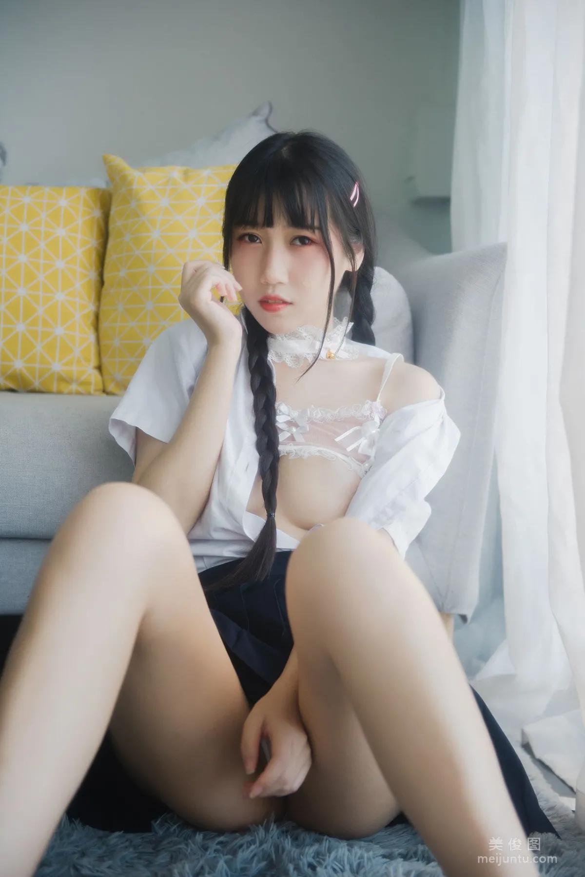 [網紅COSER] 微博人氣Coser不呆貓 - 奶油少女 29