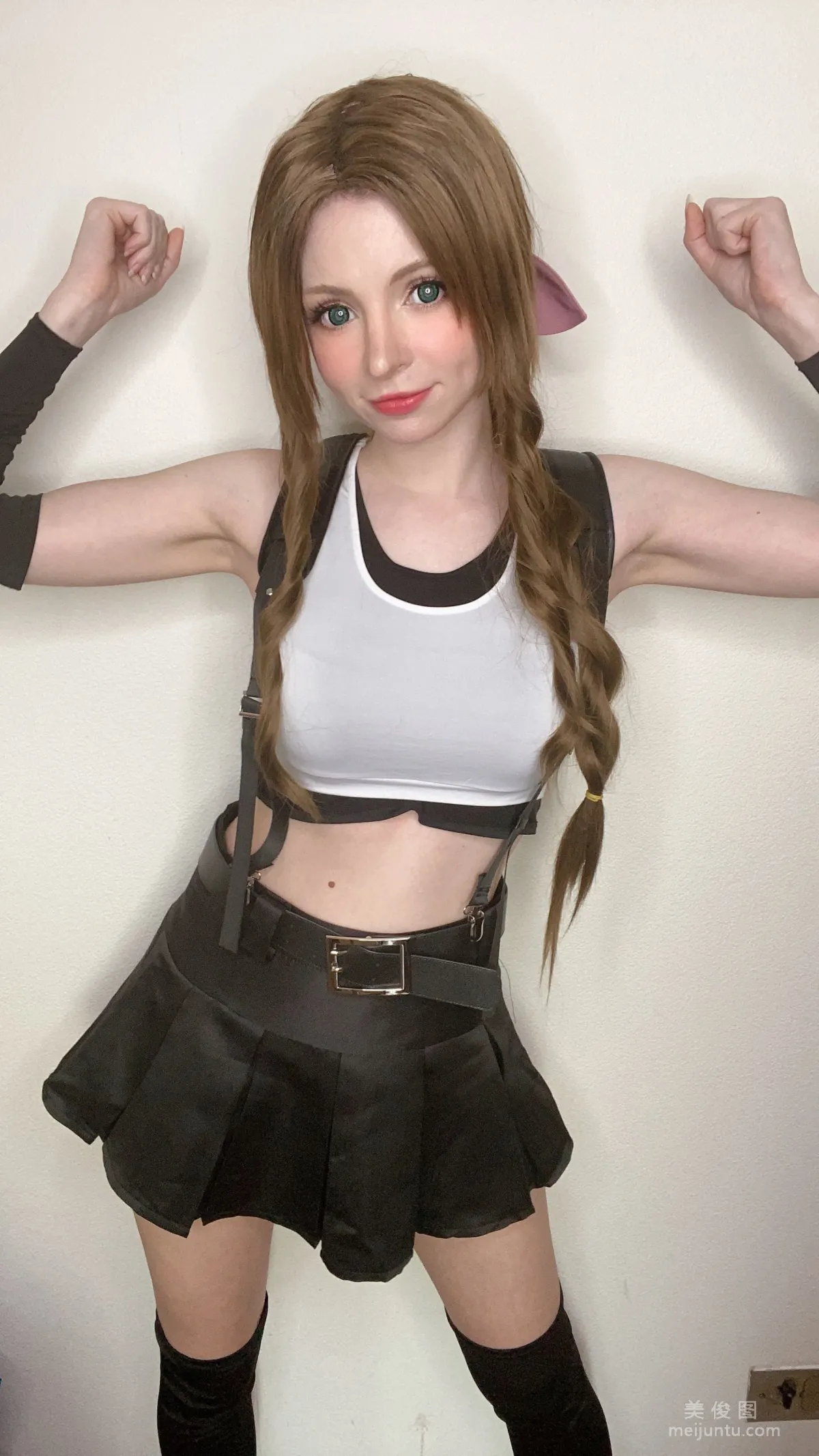 [網紅COSER] Peach milky - Aerith Tifa Swap 50